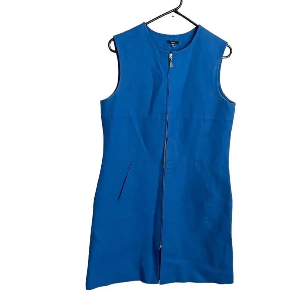 Revolve RAOUL Zip Front Sleeveless Shift Mini Dress - Picture 2 of 8